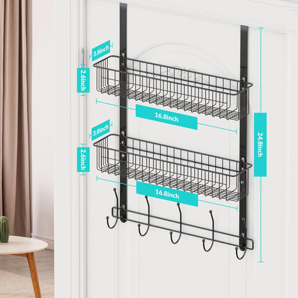 Bruschia Over-the-Door Hook Rack