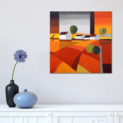 Hamlet IV by Hans Paus - Wrapped Canvas Print