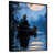 Cadre flottant noir