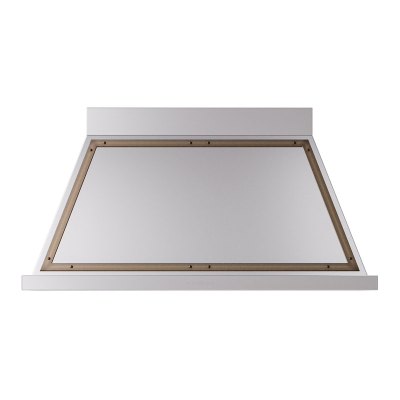 ILVE Nostalgie II Noblesse 48 in Range Hood, Stainless Steel/Bronze