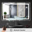 Miroir de maquillage / rasage mural Naliyah-551024548