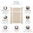 SaraMar 48 W 36 D 96 H Glue Up Solid Surface Wall-80823555