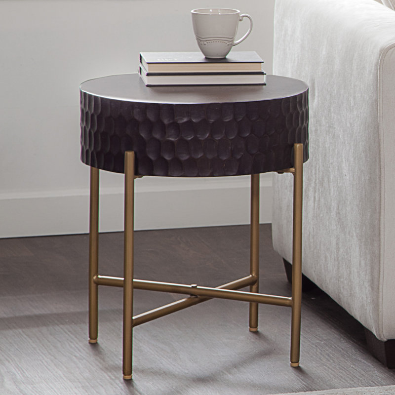 Table de bout ronde Bobbi