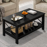 Table basse rectangulaire 39 po avec rangement O'Kean