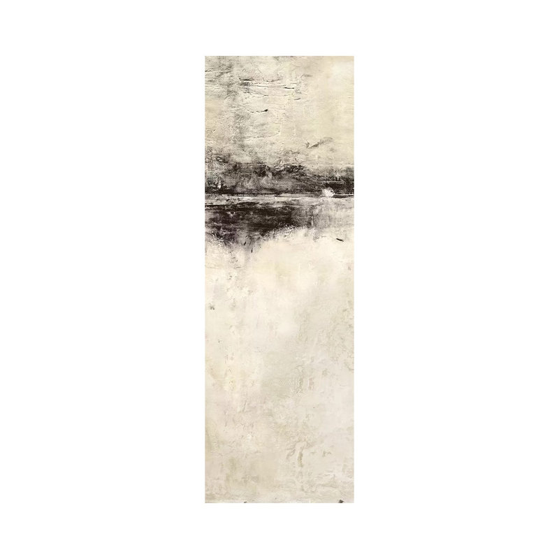 Reflection In Ebony Panel I by Marie Elaine Cusson - Wrapped Canvas Panoramic Painting, 30.48 cm H x 91.44 cm W x 1.91 cm D