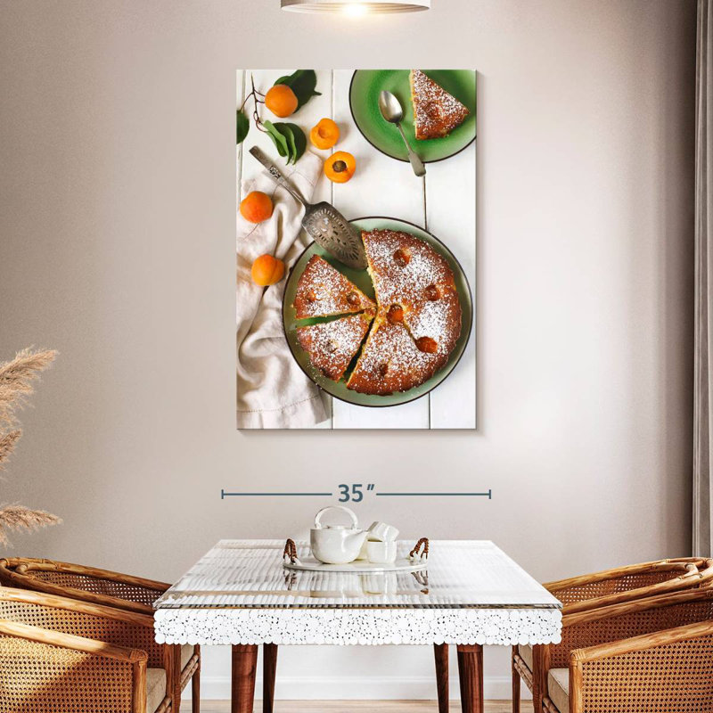 Yarlin Pie Slices, 48" H x 32" W