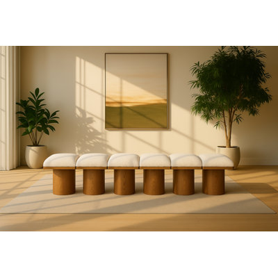 Banc rembourré Horatia