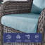Coussins de remplacement pour siège/dossier de mobilier d'extérieur Allo 22 po L x 25 po P-100079574-111861052