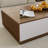 Xhevat Block Coffee Table with Storage, Fully Assembled-417915333
