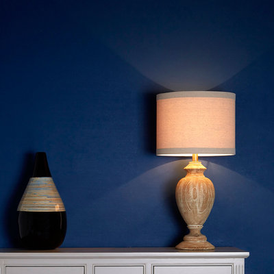 Bevis Solid Wood Table Lamp