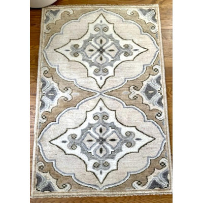 Tiny Knots Hand Woven Wool Area Rug