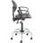 Backed Adjustable Height Ergonomic Industrial Stool Footring