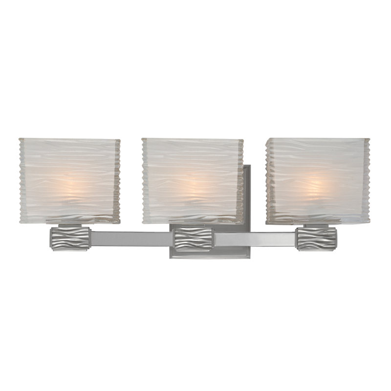 Hartsdale 3 - Light Vanity Light, Satin Nickel