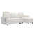 Polyester blanc est en rupture de stock