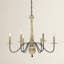 Lustre traditionnel / classique à 6 lumières de style bougie Neddy