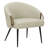 Faux Leather Barrel Chair-976659841