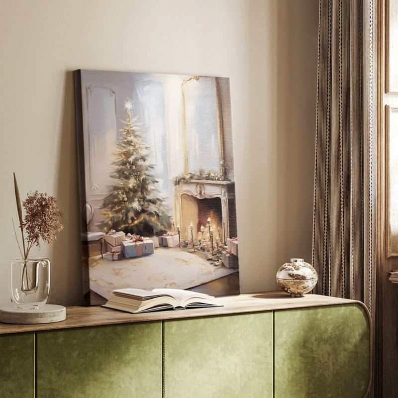Art des Fêtes de Noël - série 2-Lxxxi - galerie sur mesure, H 18 po x l 12 po