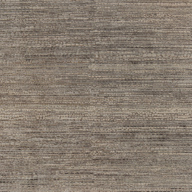 Charcoal Textured Silk Wool Blend Rug