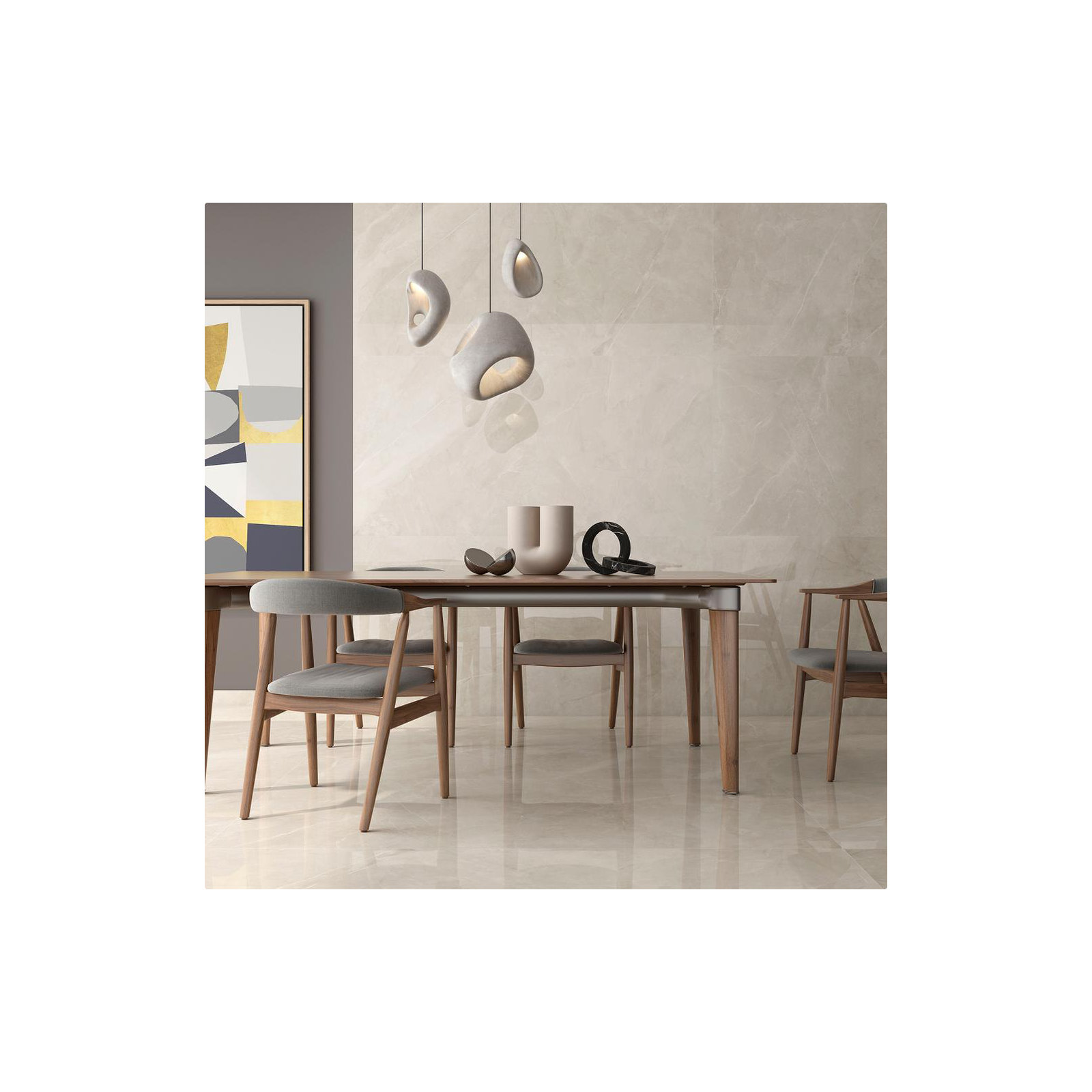 Magi 12" x 24" Polished, Marfil