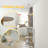 Floor to Ceiling Cat Tree 89"-104" Adjustable Height, Light Grey