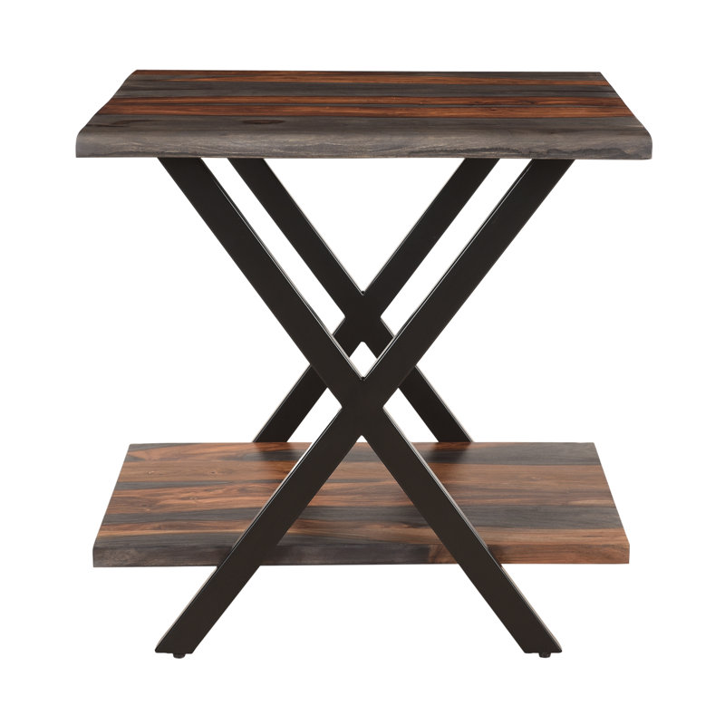 Solid Wood End Table