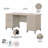 Magomed 3 Piece Computer Desk Office Set-1431211873