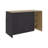 Abril Kitchen Island with Storage Cabinet, Shelves and Appliance Space