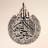 Ayatul Kursi Islamic Metal Wall Decor – Single Piece Arabic Calligraphy Wall Art – Ready to Hang Black Steel Design-701110905-701110906