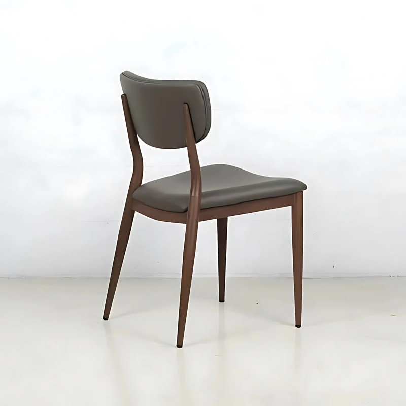 Myrlen 18.75'' H Faux Leather Upholstered Metal Side Chair