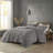 Blair Ruched Faux Fur Comforter Set-63602438-33665302