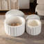Ensemble de tables gigognes avec couvercle escamotable