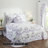 Bloomfield 100% Cotton Chenille Coverlet/Bedspread Machine Washable Ultra Soft Floral Pattern All Season Bedding-189159048-189159047