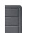 Light Gray Fabric Chest