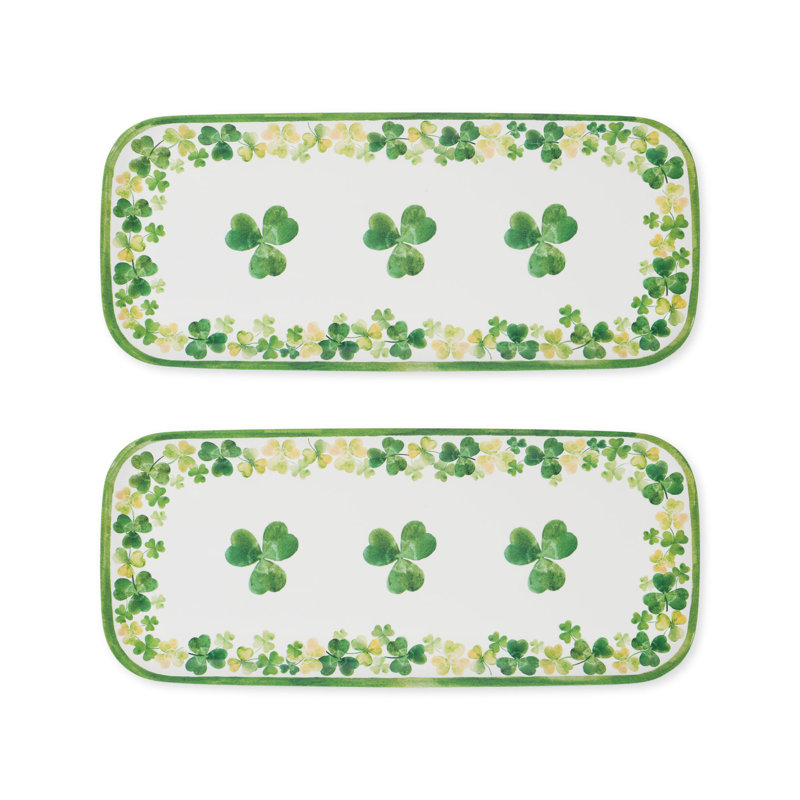 Inisha Melamine Tray - Set of 2