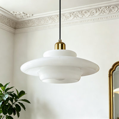 Mid Century Pendant Lamp Gold Nordic