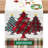 13X72 Inch Christmas Table Runner, Merry Christmas Table Decorations For Kitchen Dinning, Seasonal Winter Christmas Decorations Indoor For Home Party