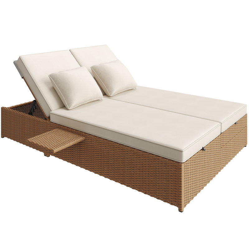 199cm Long Double Chaise with Cushions