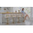 Swivel Adjustable Height Bar Stool Modern Velvet Barstool with Barrel Back Kitchen Island Counter Bar Chair with Golden Base-174205732-174205743
