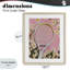 «Pink Tennis Racket & Daisies», reproduction sous verre encadrée, design par LSR Design Studio-1772223635-1772223632