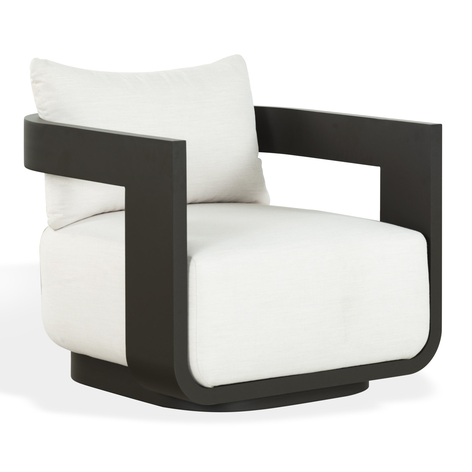 Johnny Aluminum Patio Chair with Sunbrella Cushions
