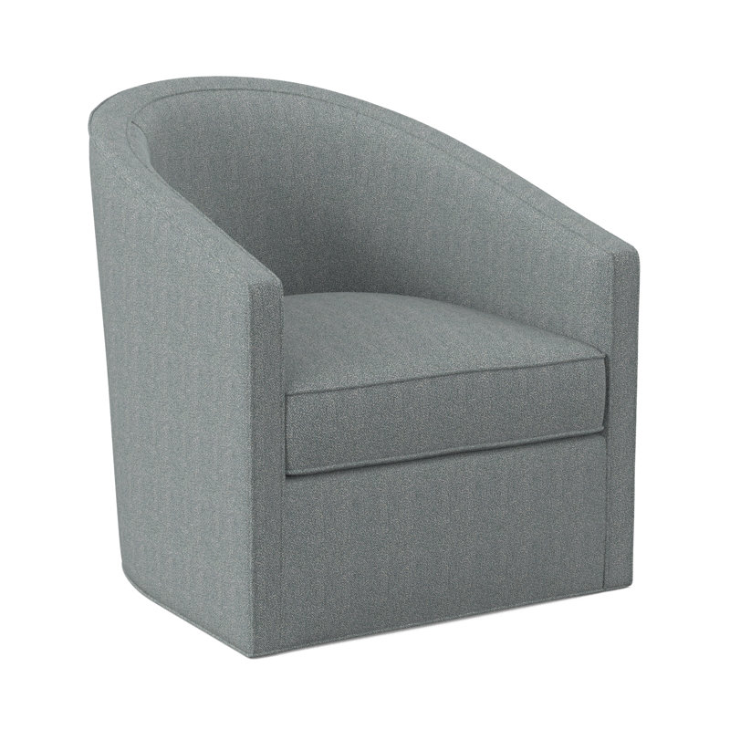 Chaise pivotante Archer, Mélange de polyester Maya cyan