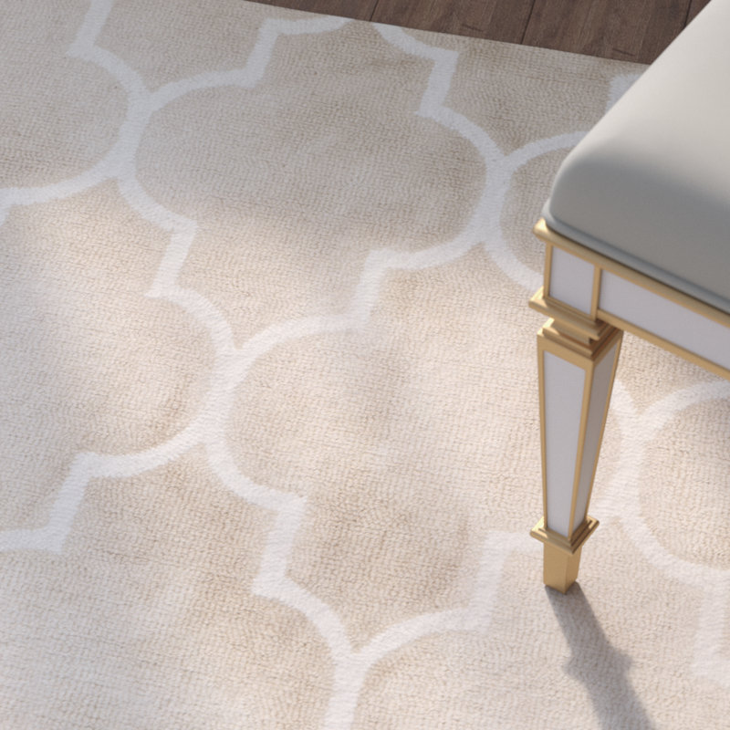 Tapis en laine touffeté à la main Berman, Rectangle 3 pi x 5 pi