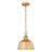 Holmes Bell-Shaped Steel 1-Light Pendant -1788093085