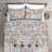 3 Piece Microfiber Reversible Printed Comforter Set-1273665542