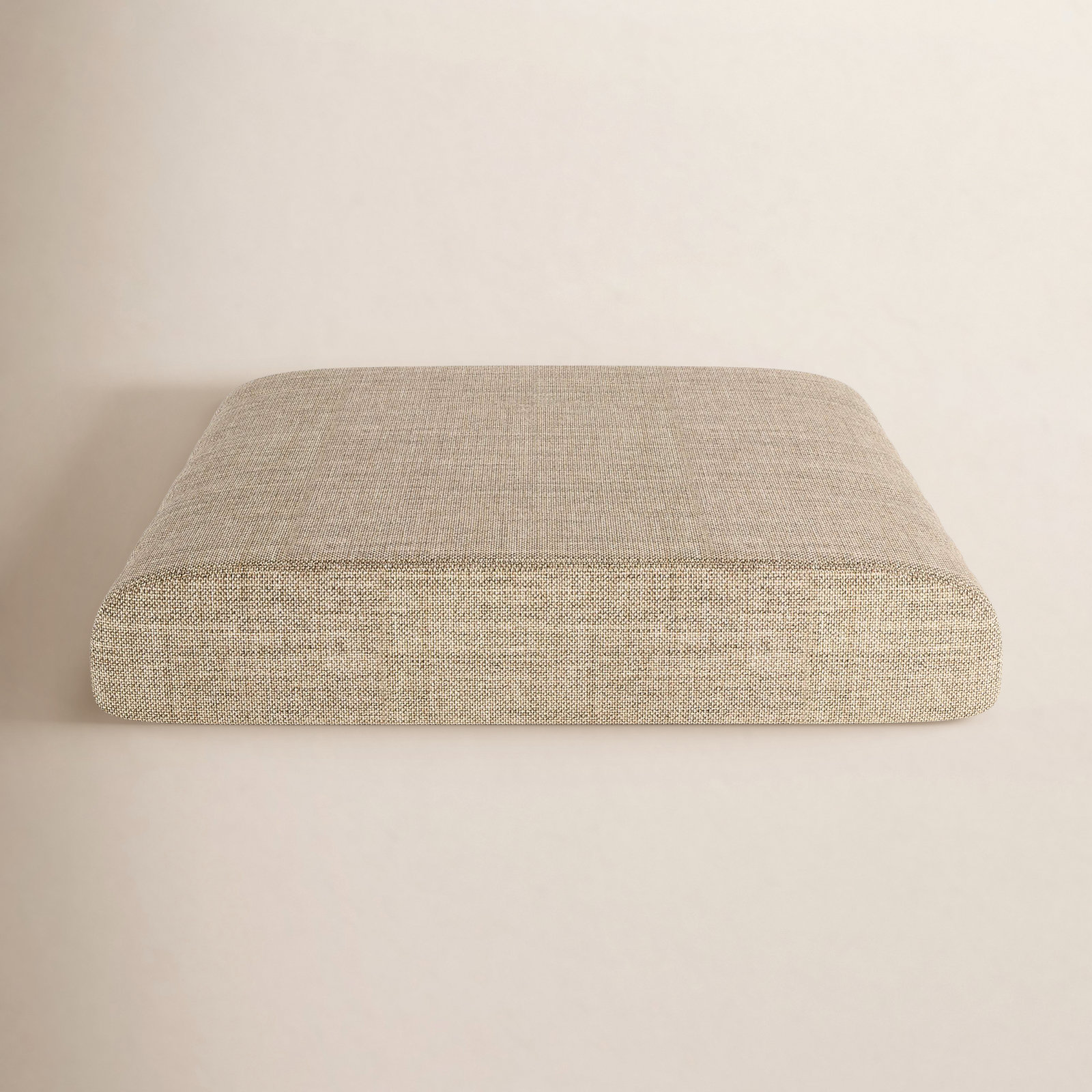 24" Sunbrella® Seat Cushion, Sunbrella® Cast Ash, 4" H x 22" W x 20" D