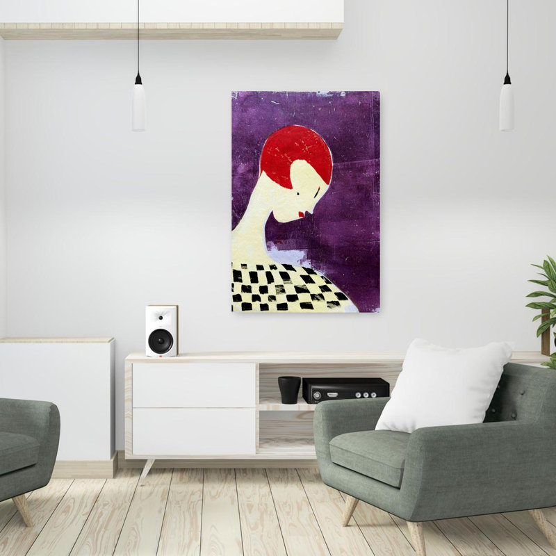 Art contemporain contemporain abstrait, H 36 po x l 24 po