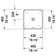 Starck 3 Ceramic Square Undermount Bathroom Sink with Overflow
