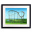 Infinite Rollercoaster Fun Print by Marlene Llanes