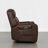 Olathe Genuine Leather Dual Motor Power Reclining Lay Flat Sofa With Power Headrest-56361586