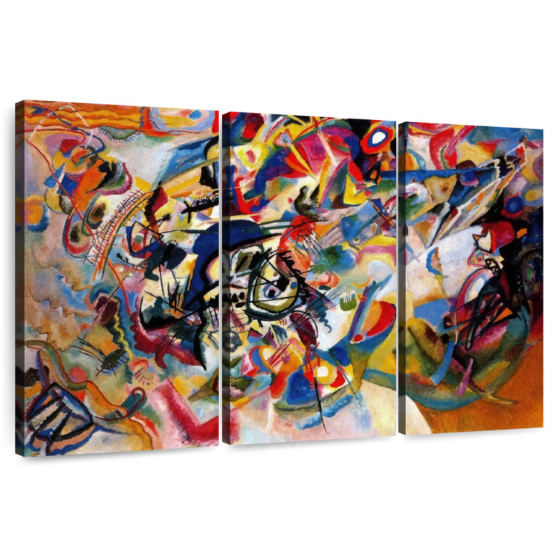 Avery Composition VII, 36" H x 57" W